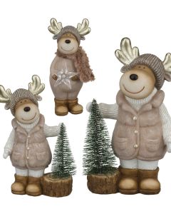 LED Reindeer Decor Pre-Pack 16 Pc