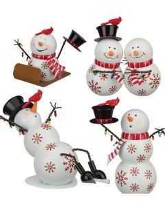 Snowbies Decor Pre-Pack 24 Pc