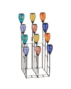 Murano Solar Stake Assortment 24 Pc