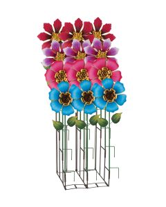 Flower Spinner Stakes Assortment 16 Pc