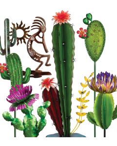 Southwest Decor/Stake Pre-Pack 24 Pc