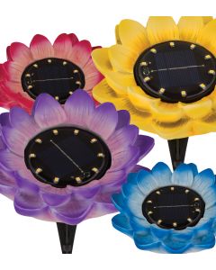 Flower Solar Path Light Pre-Pack 16 Pc