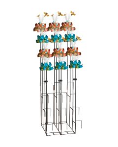 Sparkle Solar Spinner Stake Assortment  12 Pc 