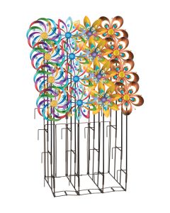 12" Wind Spinner Stake Assortment 24 Pc