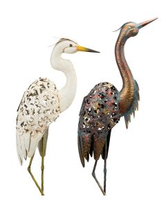 Solar Metal Bird Pre-Pack 12 Pc