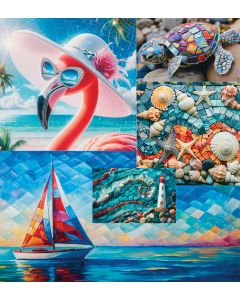 Vivare  Coastal Wall Decor Pre-Pack 9 Pc 