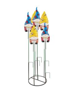 Gnome Rain Gauge Stake Assortment 12 Pc