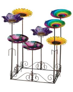 Birdbath/Feeder Stake Assortment 16 Pc
