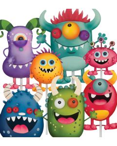 Garden Gobbler Decor/Stake Pre-Pack 28 Pc