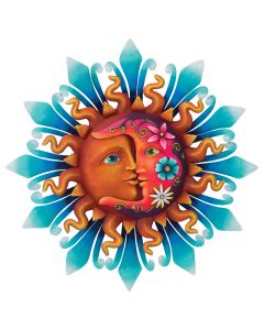 Sun/Moon Hippie Wall Decor - XLG 