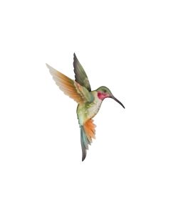 Jewel Hummingbird Wall Decor – Ruby SM