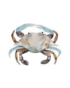 Capiz Blue Crab Wall Decor - MED