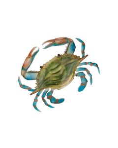 Capiz Green Crab Wall Decor - MED